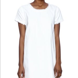 J.O.A. White Denim Mini Dress